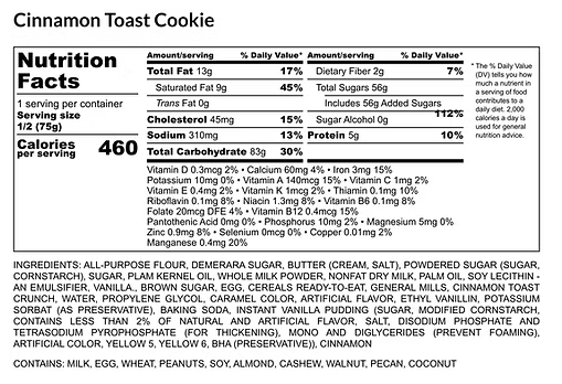 🥣 CINNAMON TOAST COOKIE